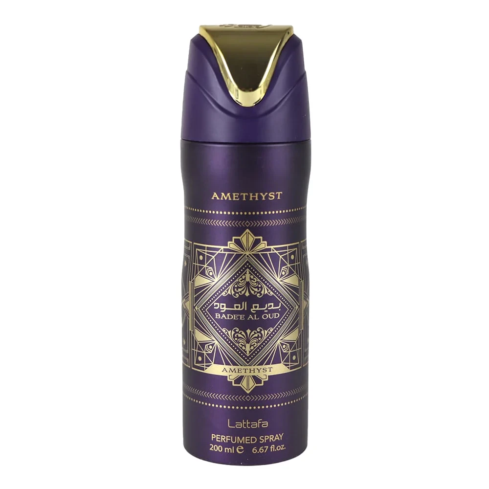 Lattafa Bade'e Al Oud Amethyst Body Spray 200ML Perfume by Lattafa