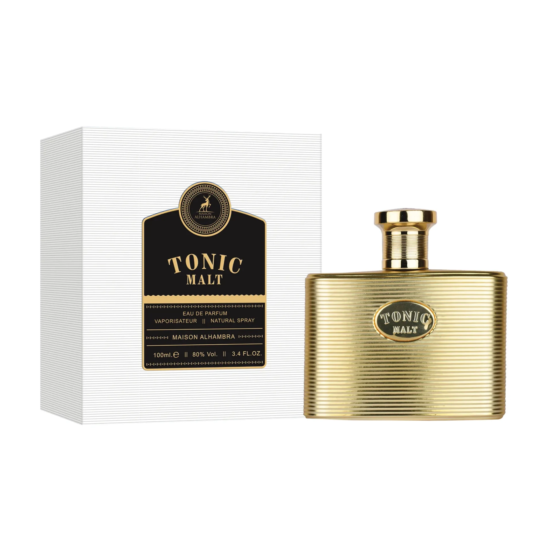 Maison Alhambra Tonic Malt For Men EDP 100ML Perfume by Maison Alhambra