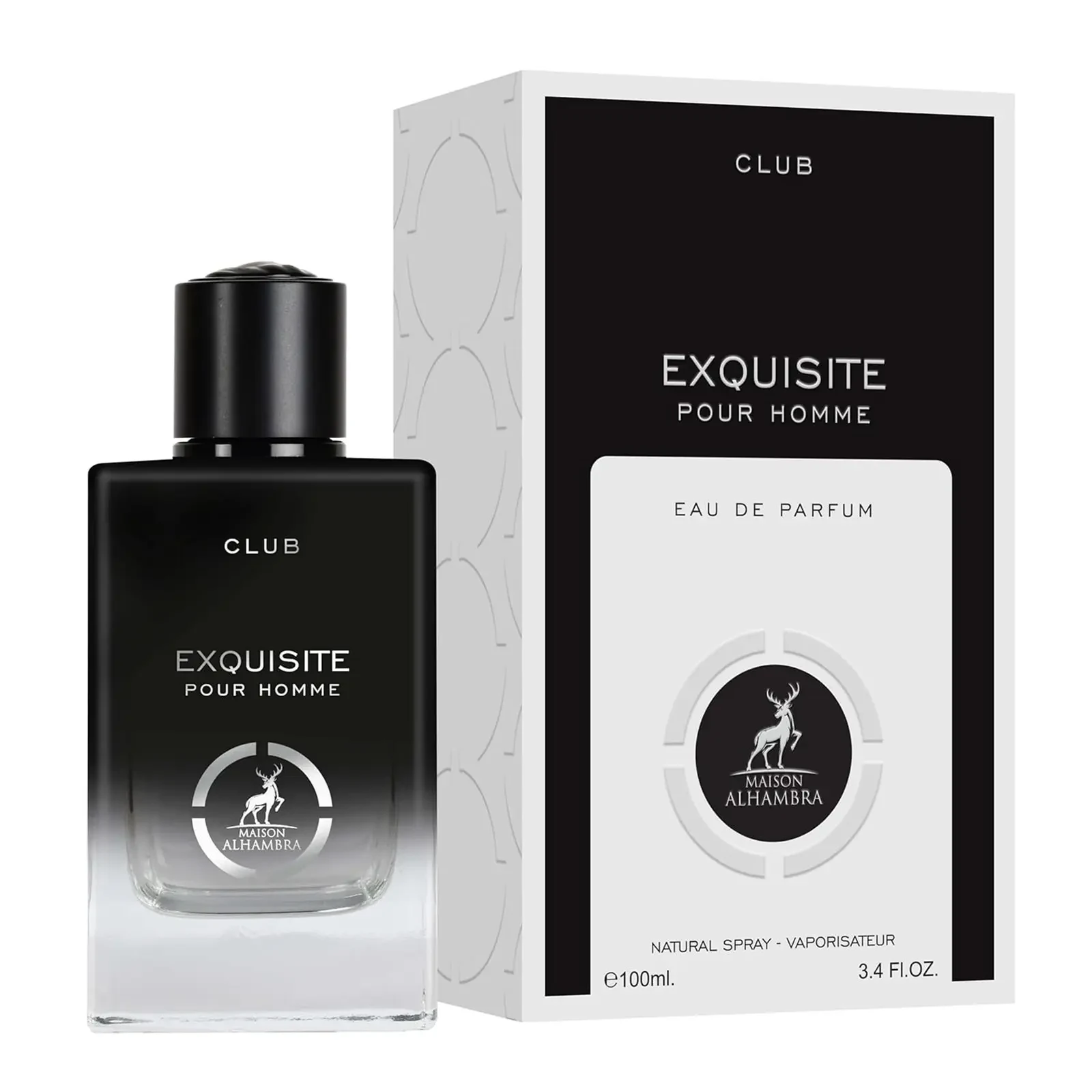 Maison Alhambra Exquisite Club For Men EDP 100ML Perfume by Maison Alhambra