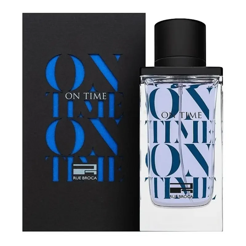 Afnan Rue Broca On Time Pour Homme (Blue) EDP 100ML Perfume by Afnan