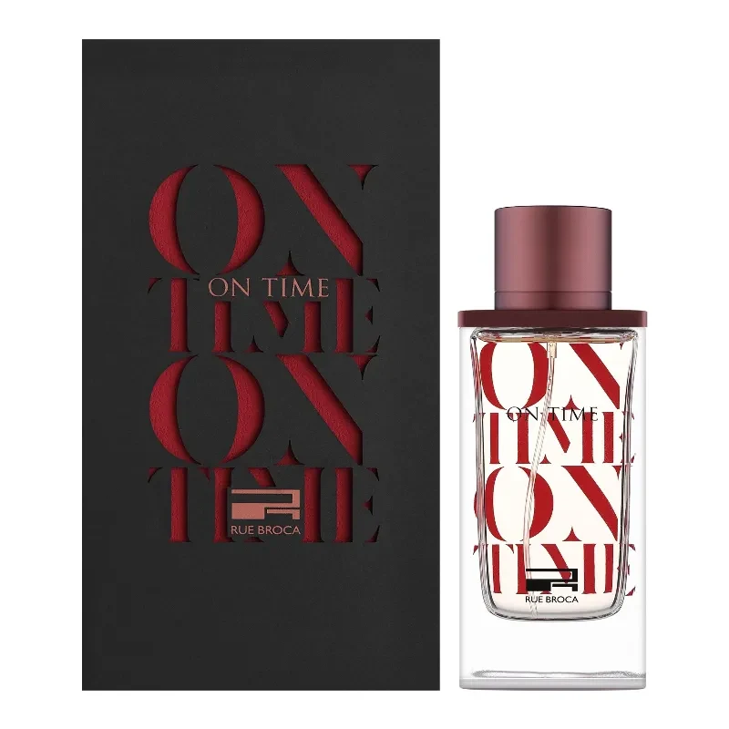 Afnan Rue Broca On Time Pour Femme (Red) EDP 100ML Perfume by Afnan