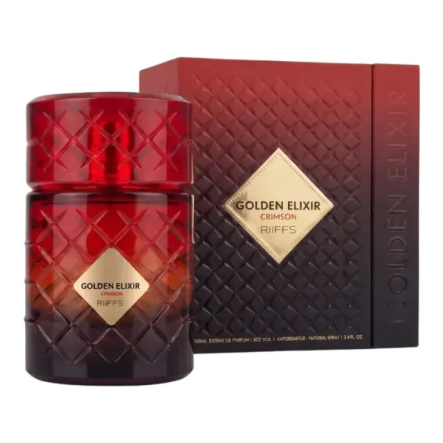 Riiffs Golden Elixir Crimson Extrait de Parfum 100ML Perfume by Riiffs