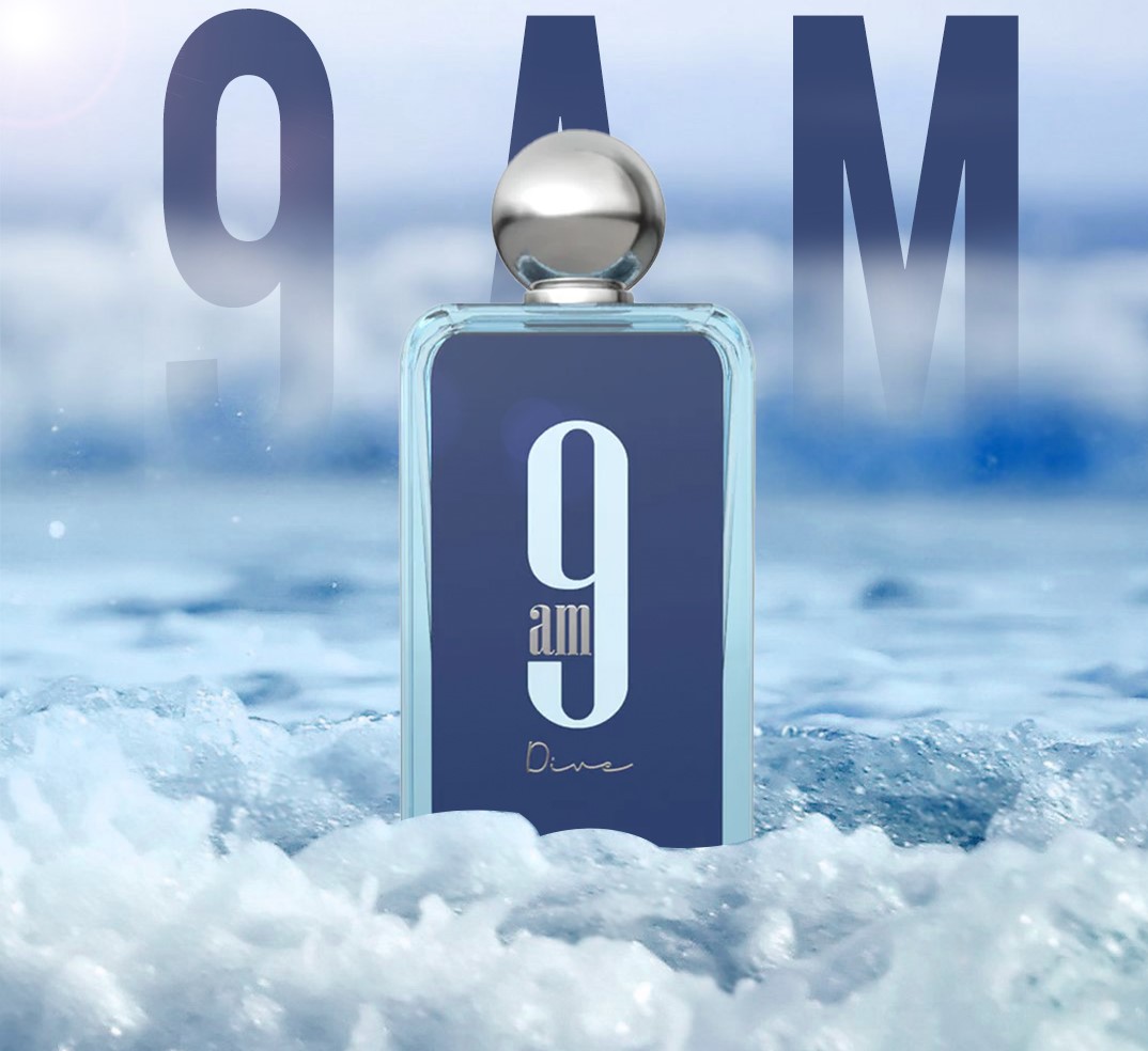 Afnan 9AM Dive EDP 100ML in 3