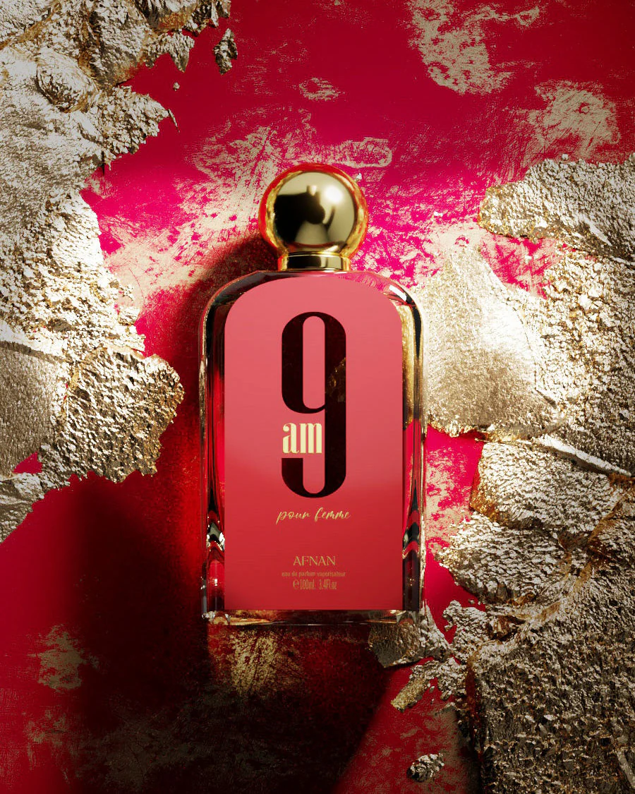 Afnan 9AM Pour Femme Eau de Parfum 100ML for Women in 3