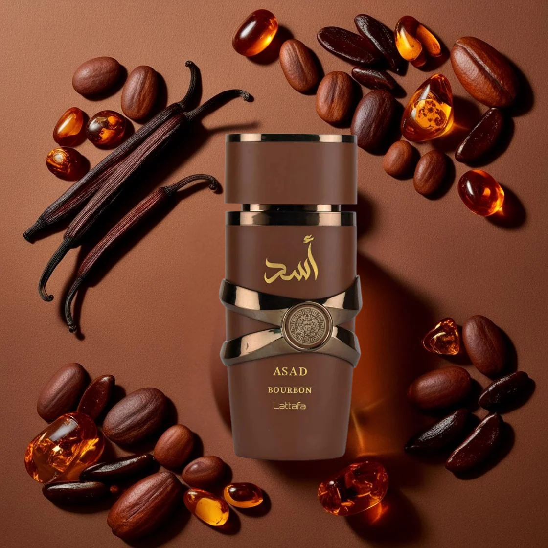 Lattafa Asad Bourbon Perfume For Men EDP 100ML 3