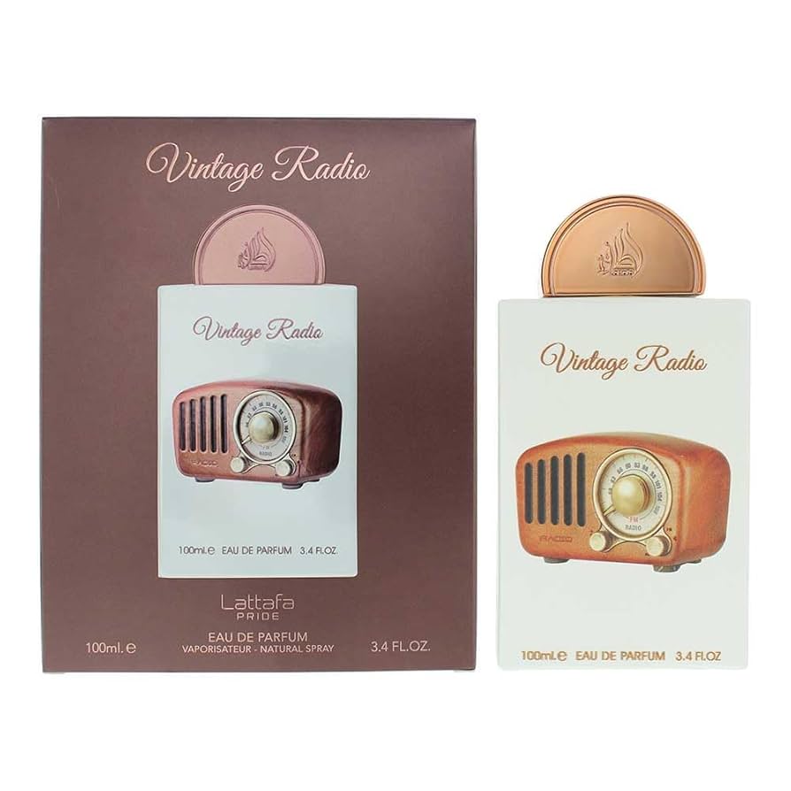 Lattafa Vintage Radio Perfume For Men & Women EDP 100ML Perfume by Lattafa