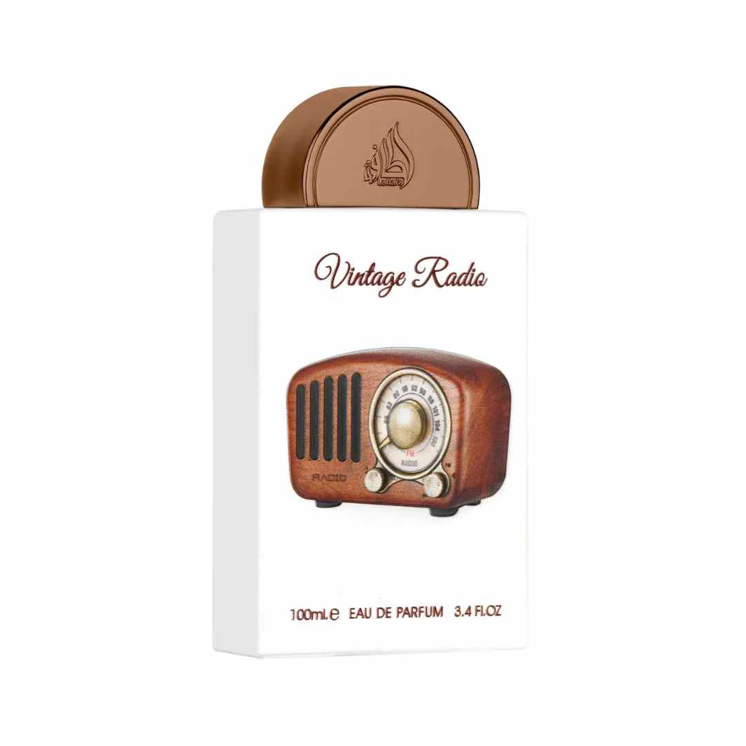Lattafa Vintage Radio Perfume For Men & Women EDP 100ML 2