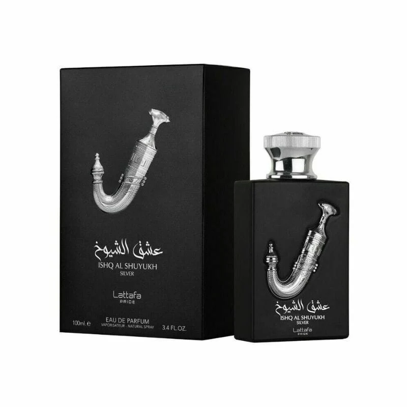Lattafa Ishq Al Shuyukh Silver Perfume For Men & Women EDP 100ML Perfume by Lattafa