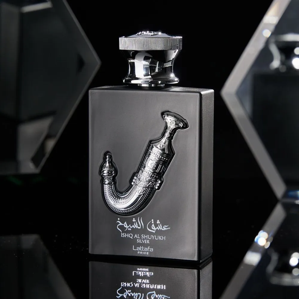 Lattafa Ishq Al Shuyukh Silver Perfume For Men & Women EDP 100ML 3