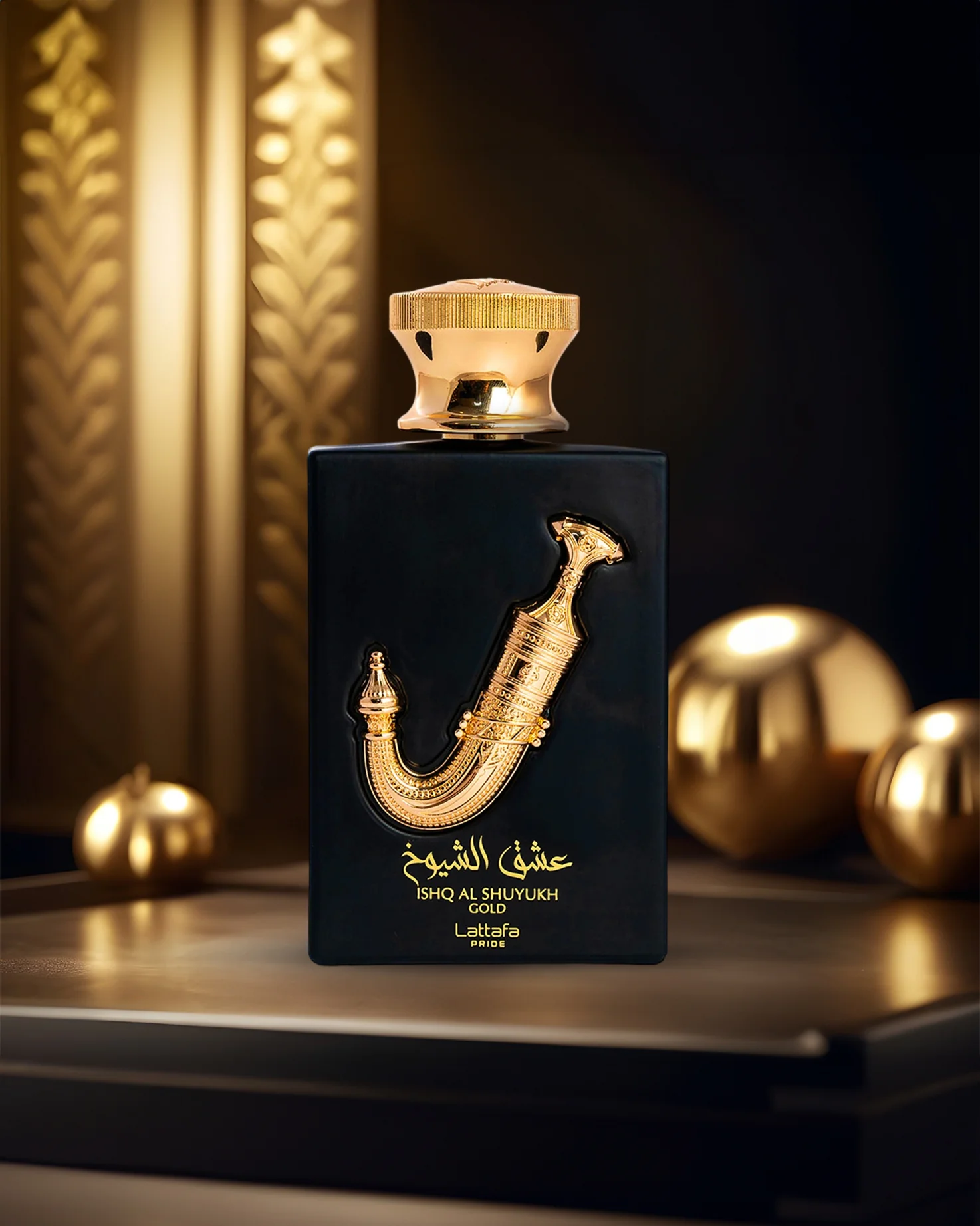 Lattafa Ishq Al Shuyukh Gold Perfume For Men & Women EDP 100ML 3