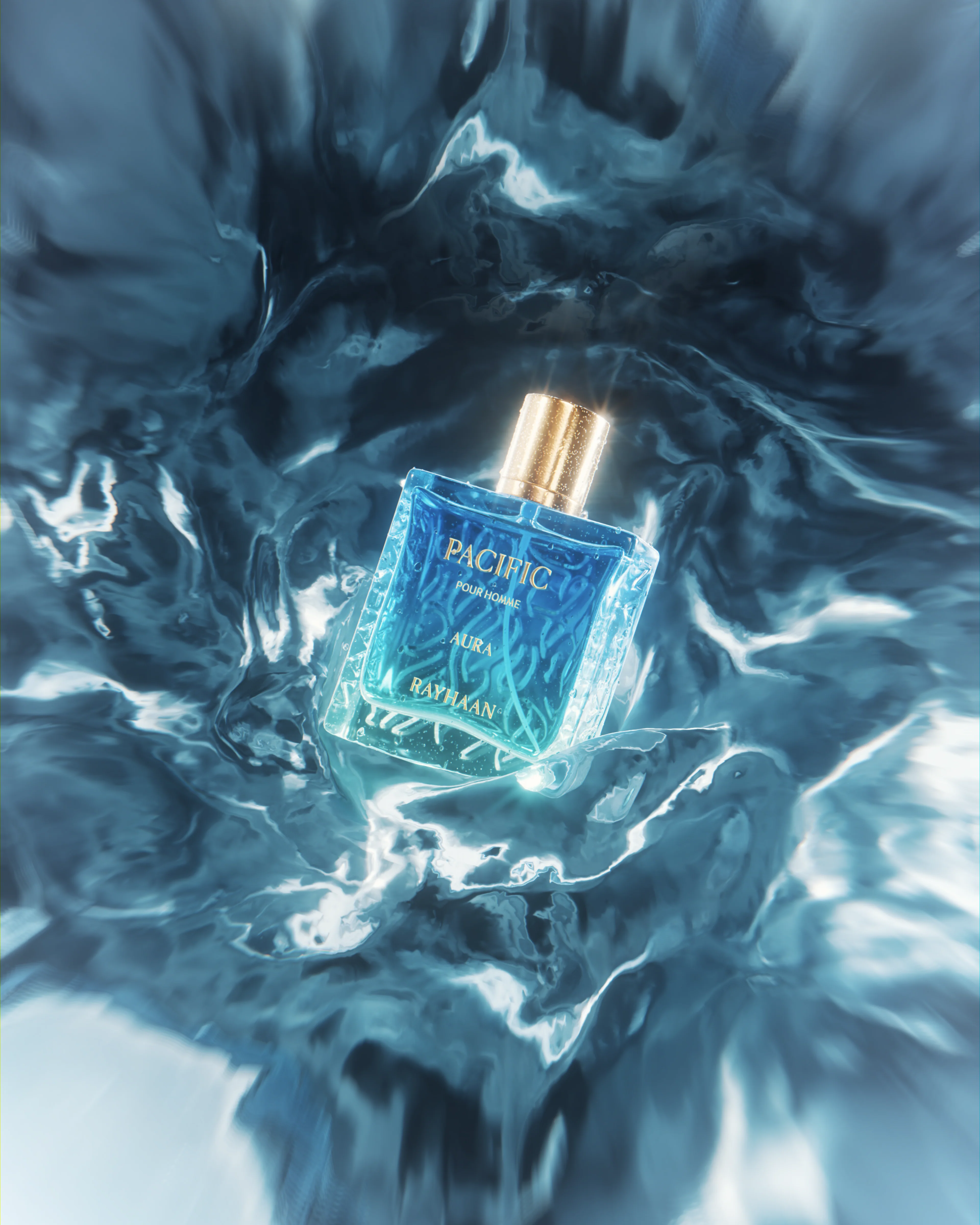 Rayhaan Pacific Aura Perfume For Men EDP 100ML 3