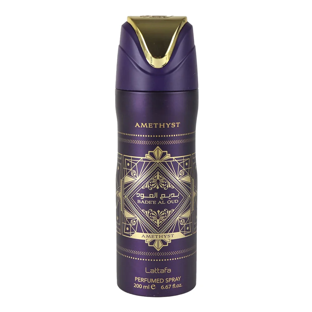 Lattafa Bade'e Al Oud Amethyst Body Spray 200ML Perfume by Lattafa