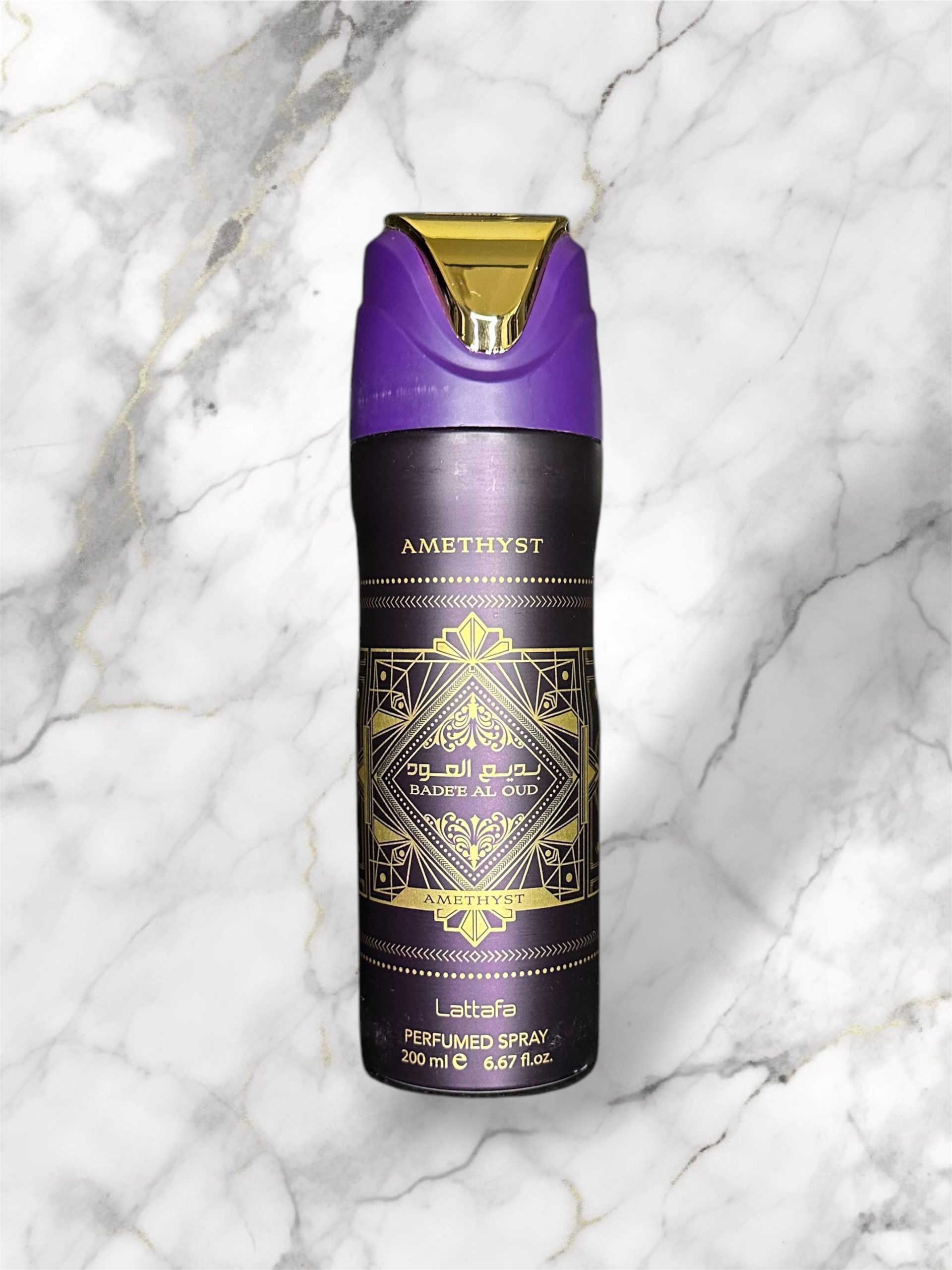 Lattafa Bade'e Al Oud Amethyst Body Spray 200ML 2