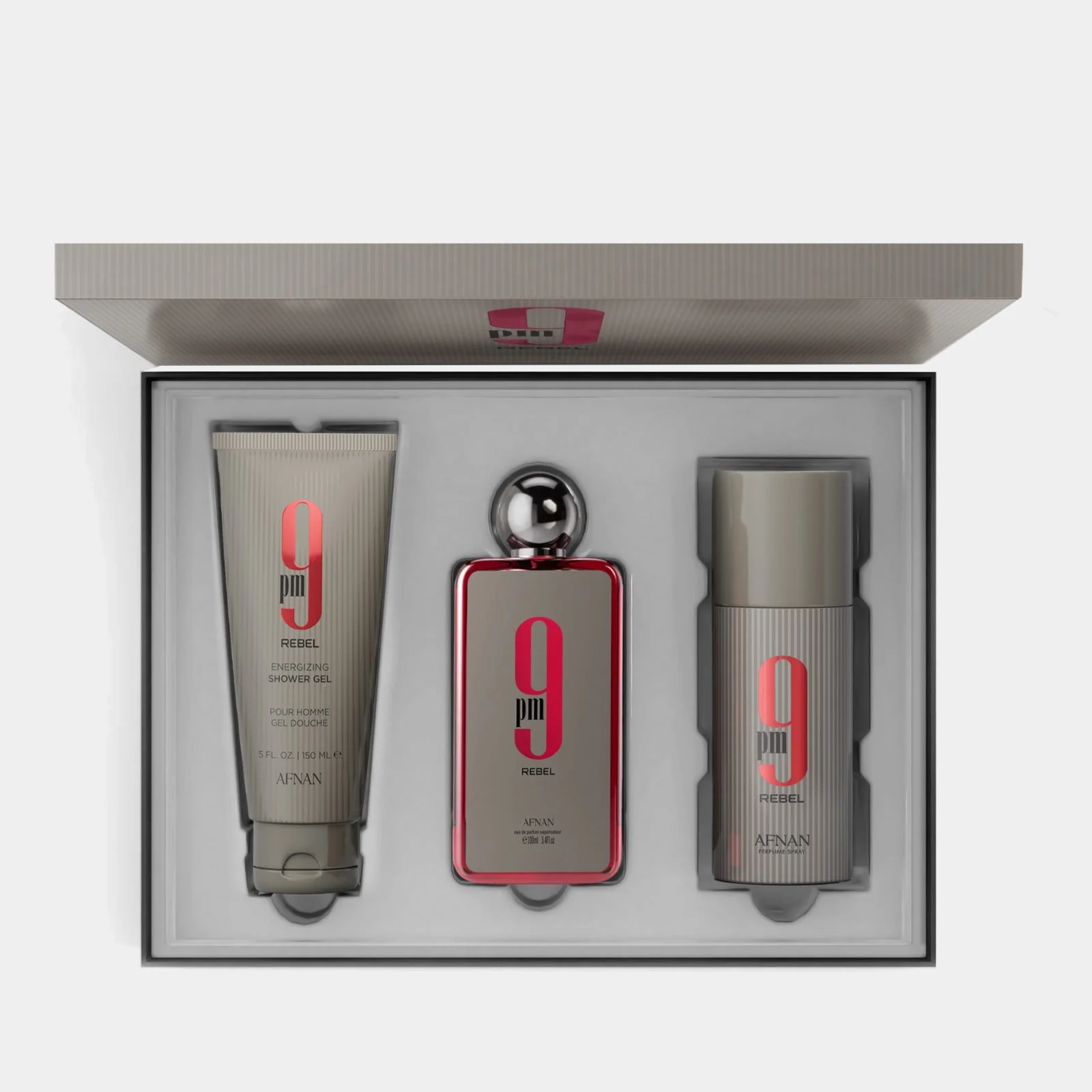 Afnan 9PM Rebel 3Pcs Gift Set 2