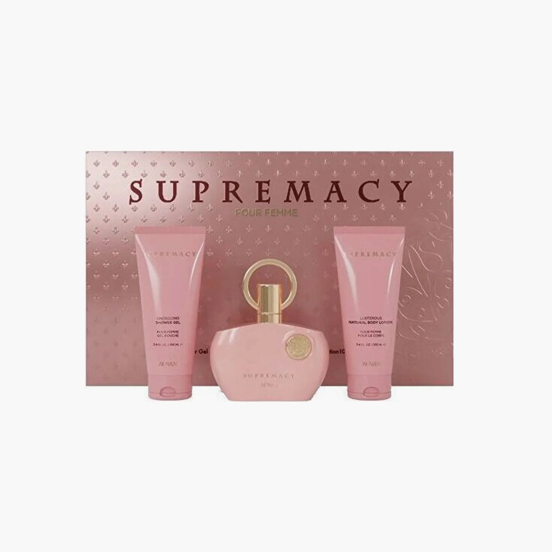 Afnan Supremacy Pink 3Pcs Gift Set Perfume by Afnan