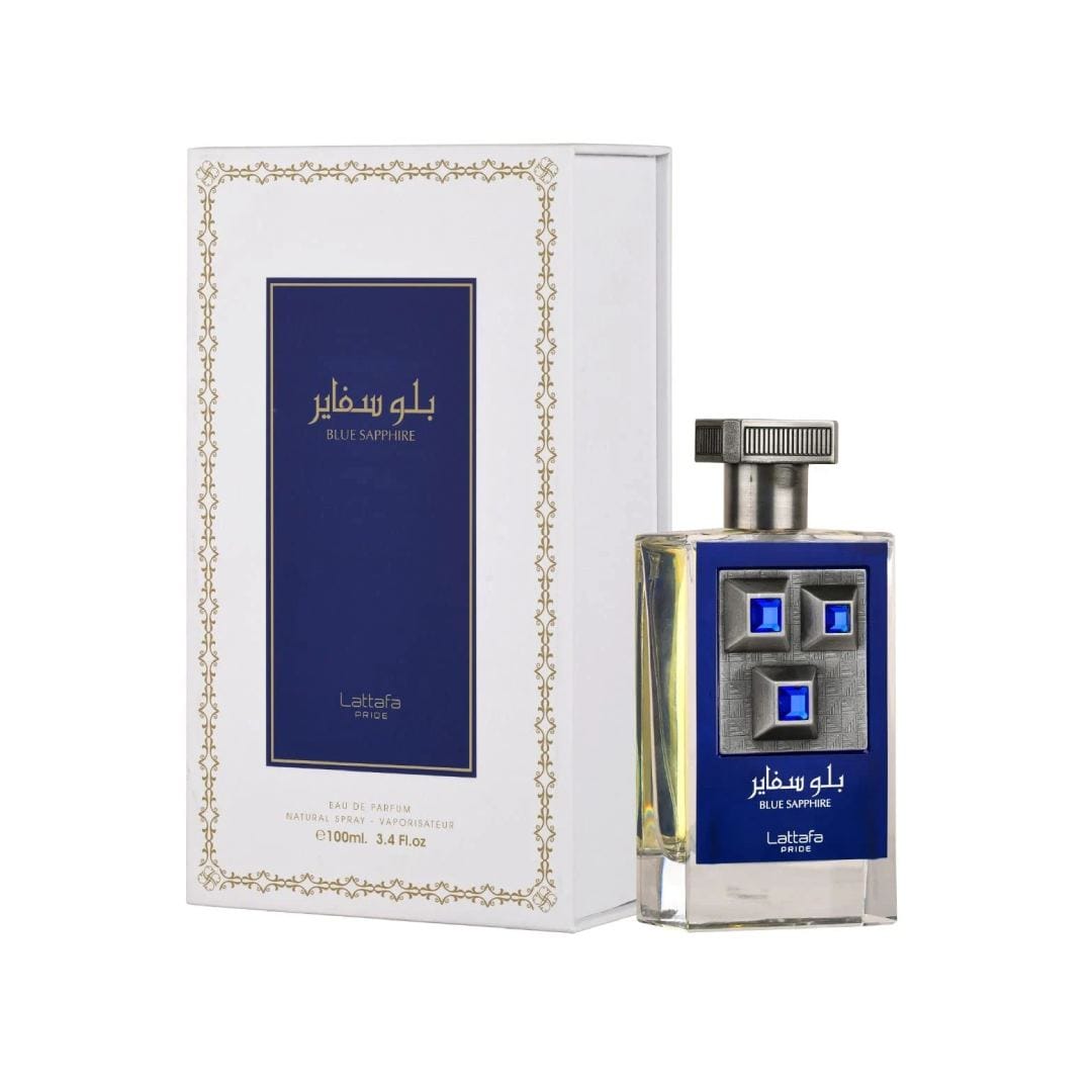 Buy Lattafa Blue Sapphire 100ML Price in Pakistan | Solangs Perfume by Lattafa