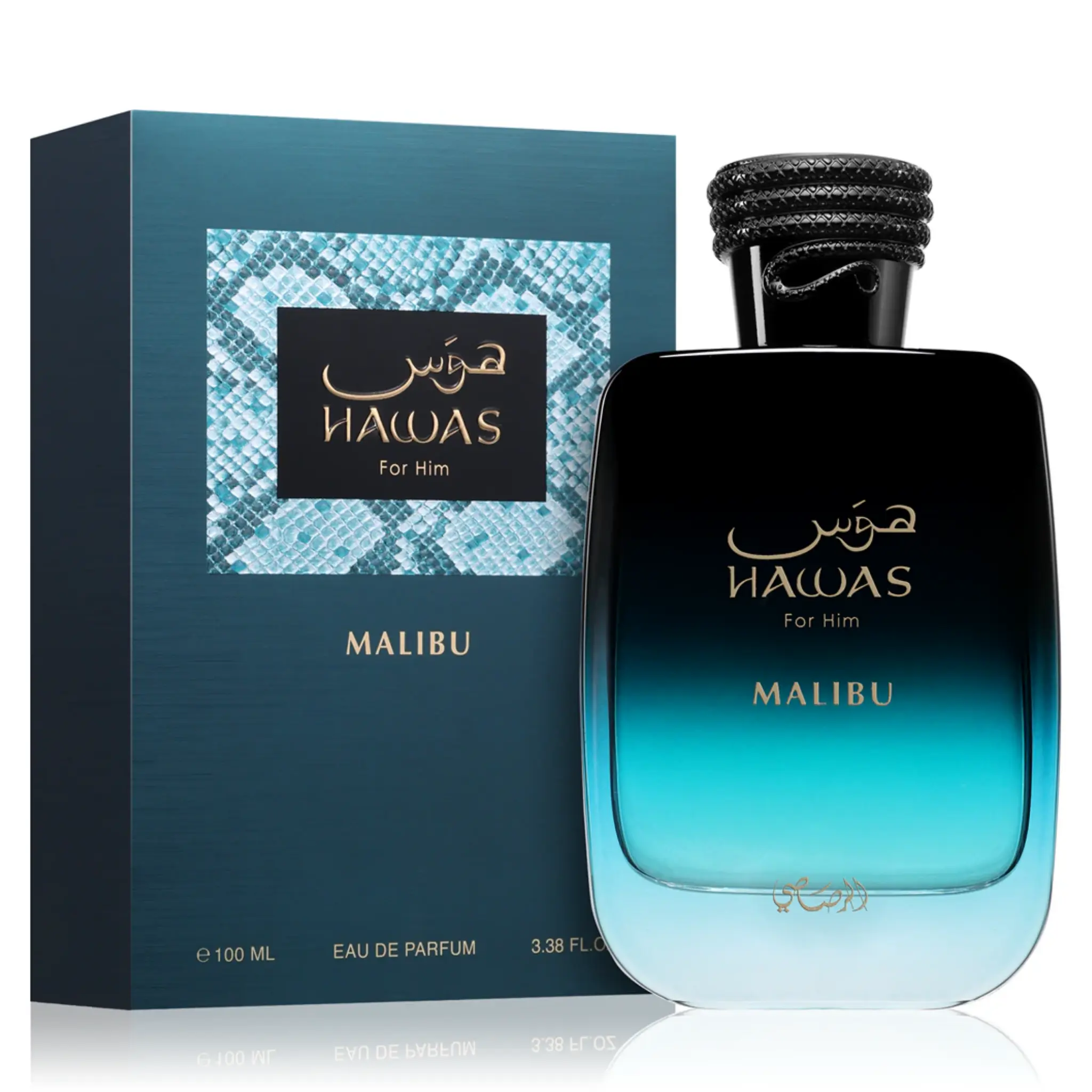 Buy Rasasi Hawas Malibu 100ML Price in Pakistan | Solangs Perfume by Rasasi