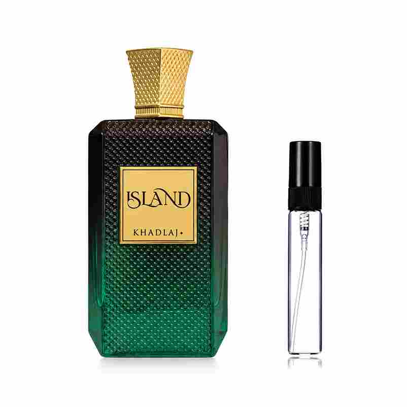 Khadlaj Island Extrait de Parfum Decants in 5ML–50ML Perfume by Khadlaj